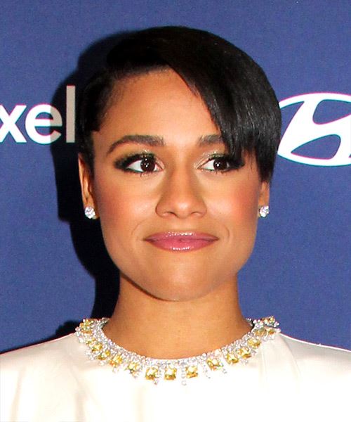 Ariana DeBose     Black  Pixie  Haircut