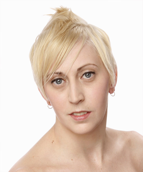 Low-Fuss Pixie Haircut With Height