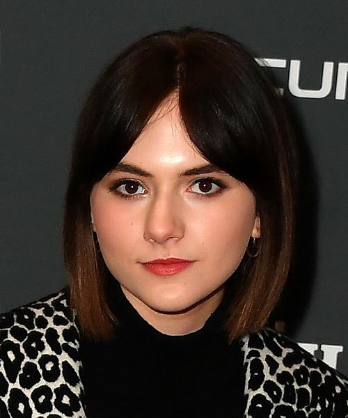 Emilia Jones Bob Haircut With Curtain Bangs