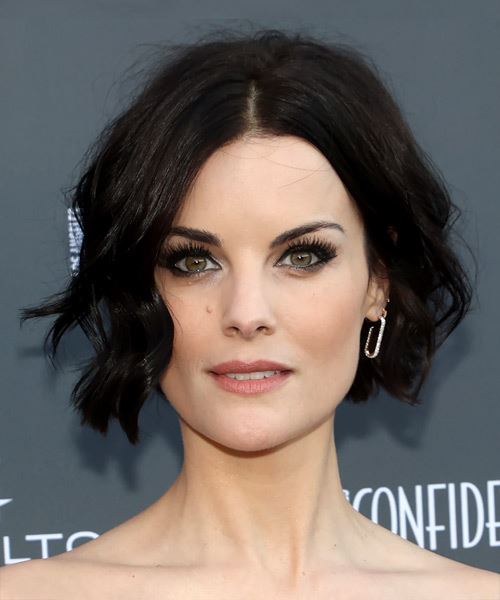 Jaimie Alexander Bob Haircut With Natural Waves