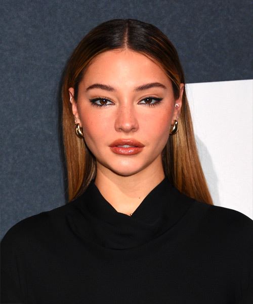 Madelyn Cline Long Easy-Going Hairstyle