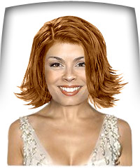 Copper blonde hair color