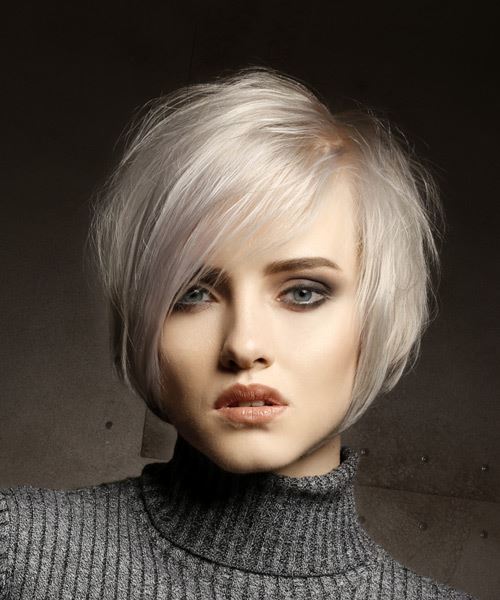 Short And Chic Shaggy Bob Haircut