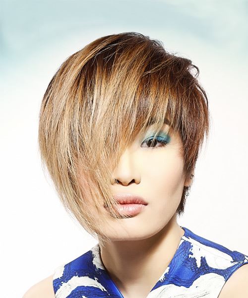 Sassy Pixie Haircut With Bangs